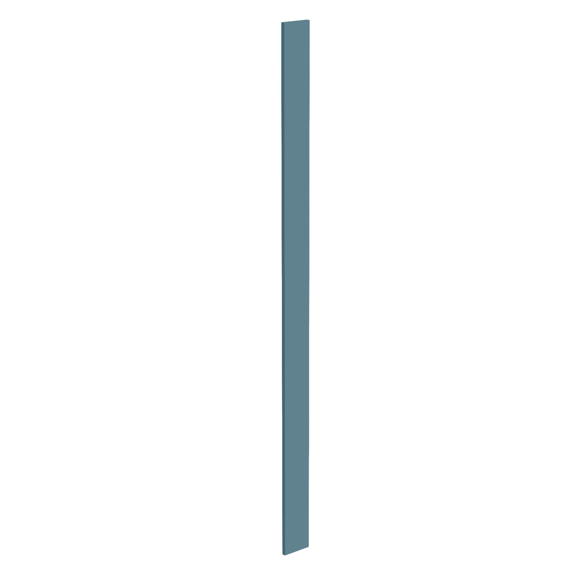 WF696-SG  Wall Cabinet Filler - Shaker Style - Green   6"W x 96"H x 3/4"D