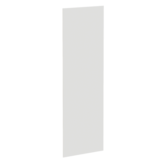 BP3496-1/4-SSAW  Base End Skin Panel - Shaker Style - Swan White   24"W x 96"H x 3/4"D
