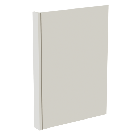 DWR3-SSAW  Dishwasher Return Panel - Shaker Style - Swan White   27"W x 34-1/2"H x 24"D