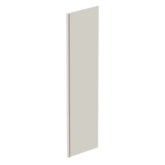 REP2496-SSAW  Refrigerator Return Panel - Shaker Style - Swan White   3/4"W x 96"H x 3/4"D