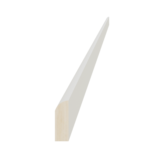 SM8-S-SSAW  Scribe Molding - Shaker Style - Swan White   42"W x 34-1/2"H x 24"D