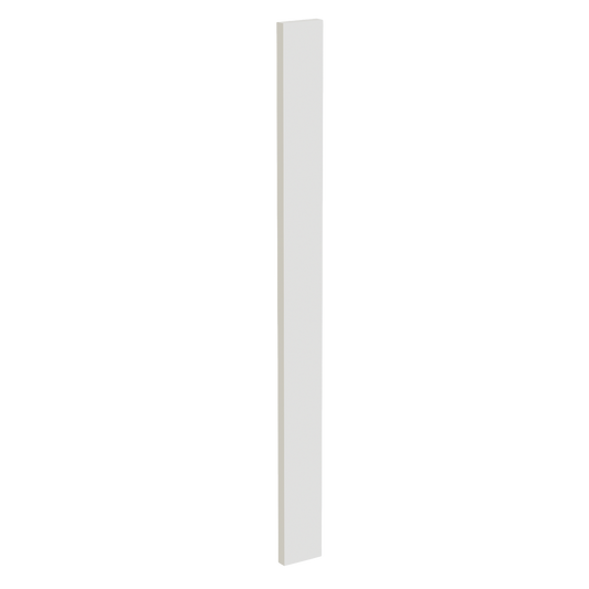 WF336-SSAW  Wall Cabinet Filler - Shaker Style - Swan White   3"W x 30"H x 3/4"D
