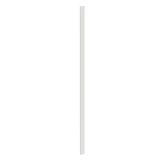 WF396-SSAW  Wall Cabinet Filler - Shaker Style - Swan White   3"W x 42"H x 3/4"D