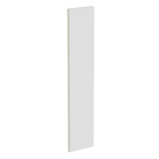 WF630-SSAW  Wall Cabinet Filler - Shaker Style - Swan White   3"W x 96"H x 3/4"D