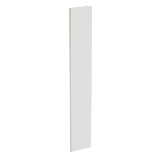 WF636-SSAW  Wall Cabinet Filler - Shaker Style - Swan White   6"W x 30"H x 3/4"D