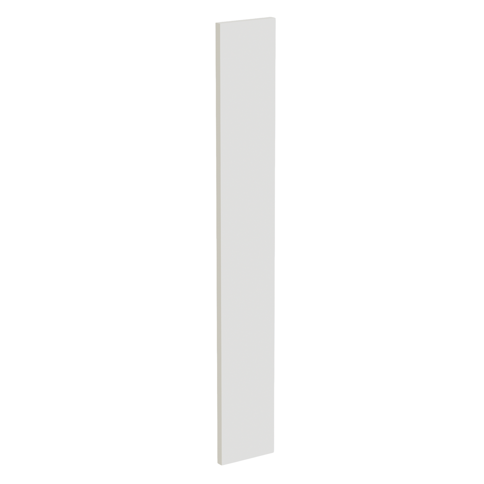 WF642-SSAW  Wall Cabinet Filler - Shaker Style - Swan White   6"W x 36"H x 3/4"D