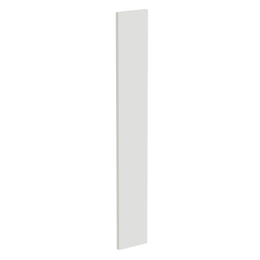 WF642-SSAW  Wall Cabinet Filler - Shaker Style - Swan White   6"W x 36"H x 3/4"D