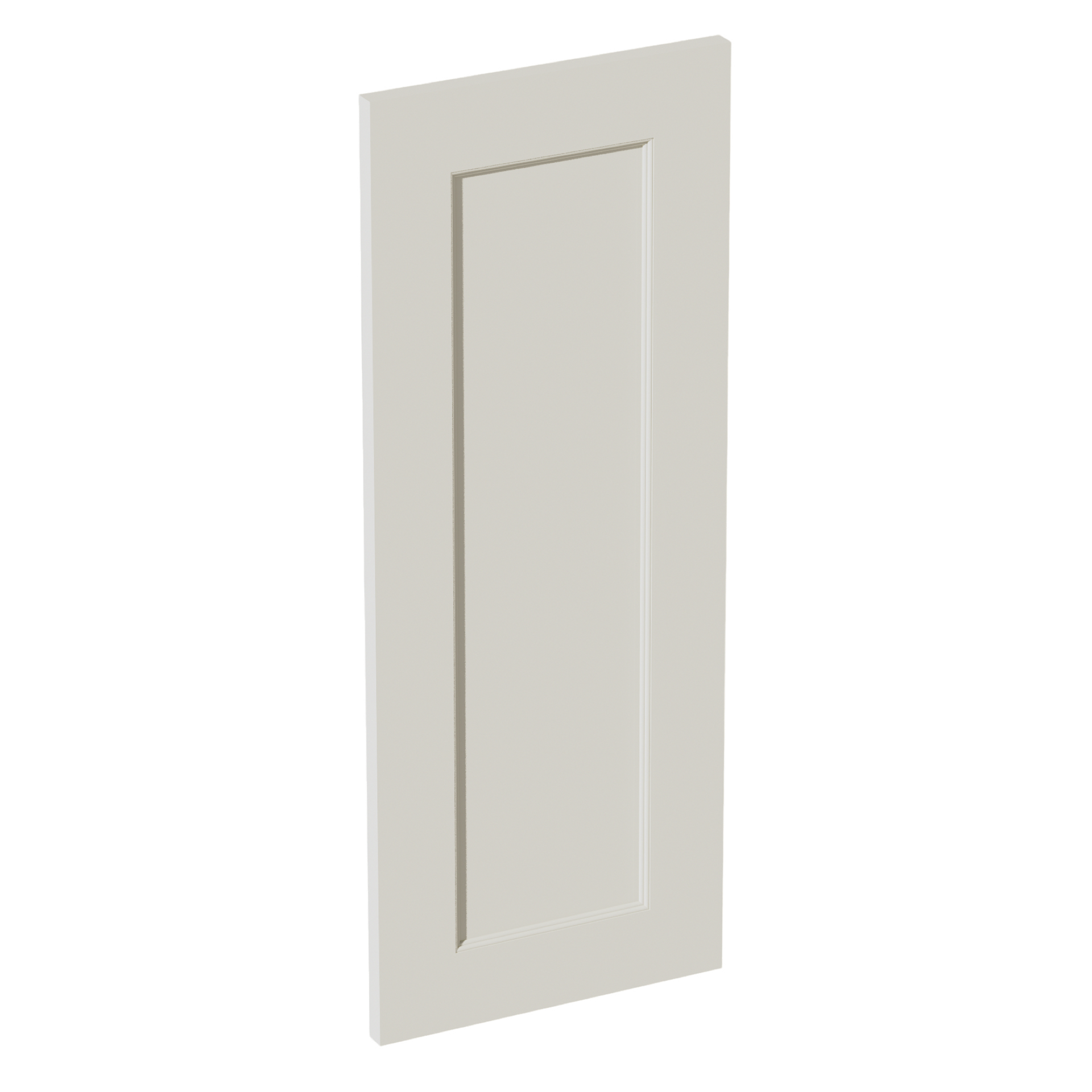 WP-W30-SSAW  Base Panel Wainscot  - Shaker Style - Swan White   11-1/2" X 11-1/2" x 42"H x 24"D