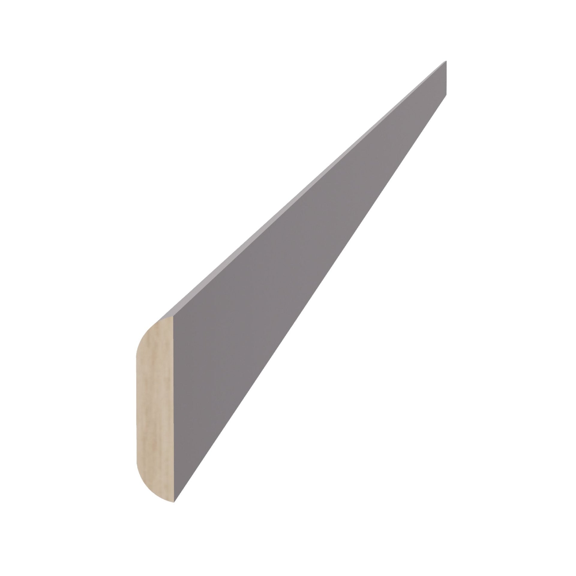 BM1-1/4-SLG  Batten Molding - Shaker Style - Light Grey   96"W x 1-1/4" x 1/4"D