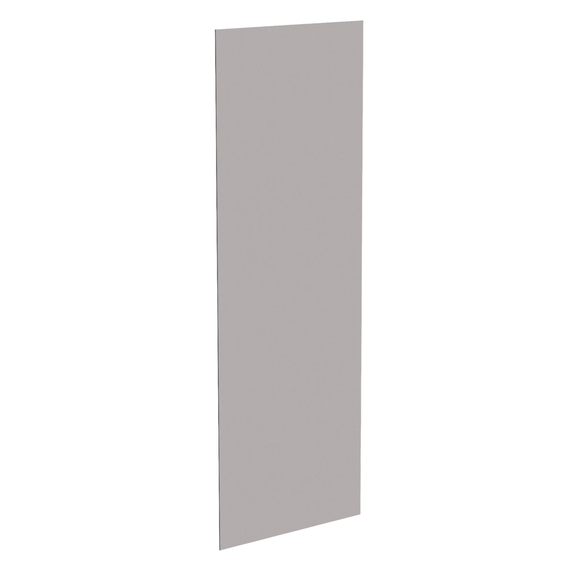 BP3496-1/4-SLG  Base End Skin Panel - Shaker Style - Light Grey   34"W x 96"H x 1/4"D