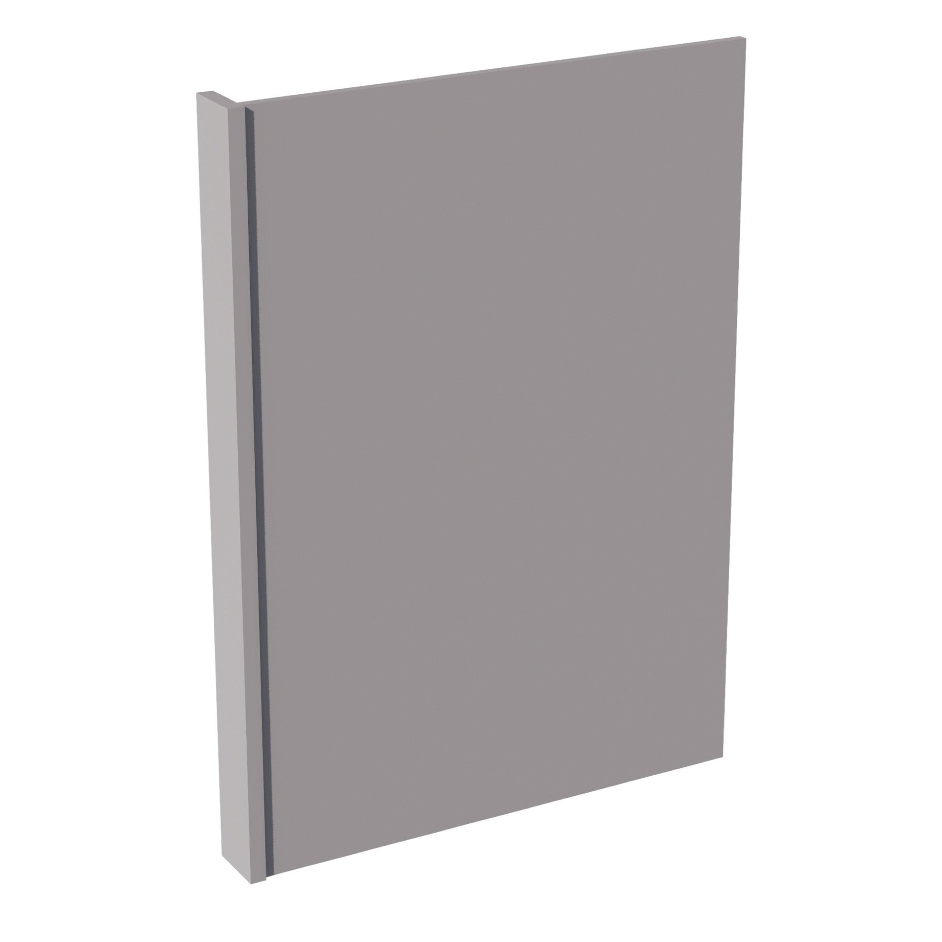 DWR3-SLG  Dishwasher Return Panel - Shaker Style - Light Grey   3"W x 34-1/2"H x 24"D