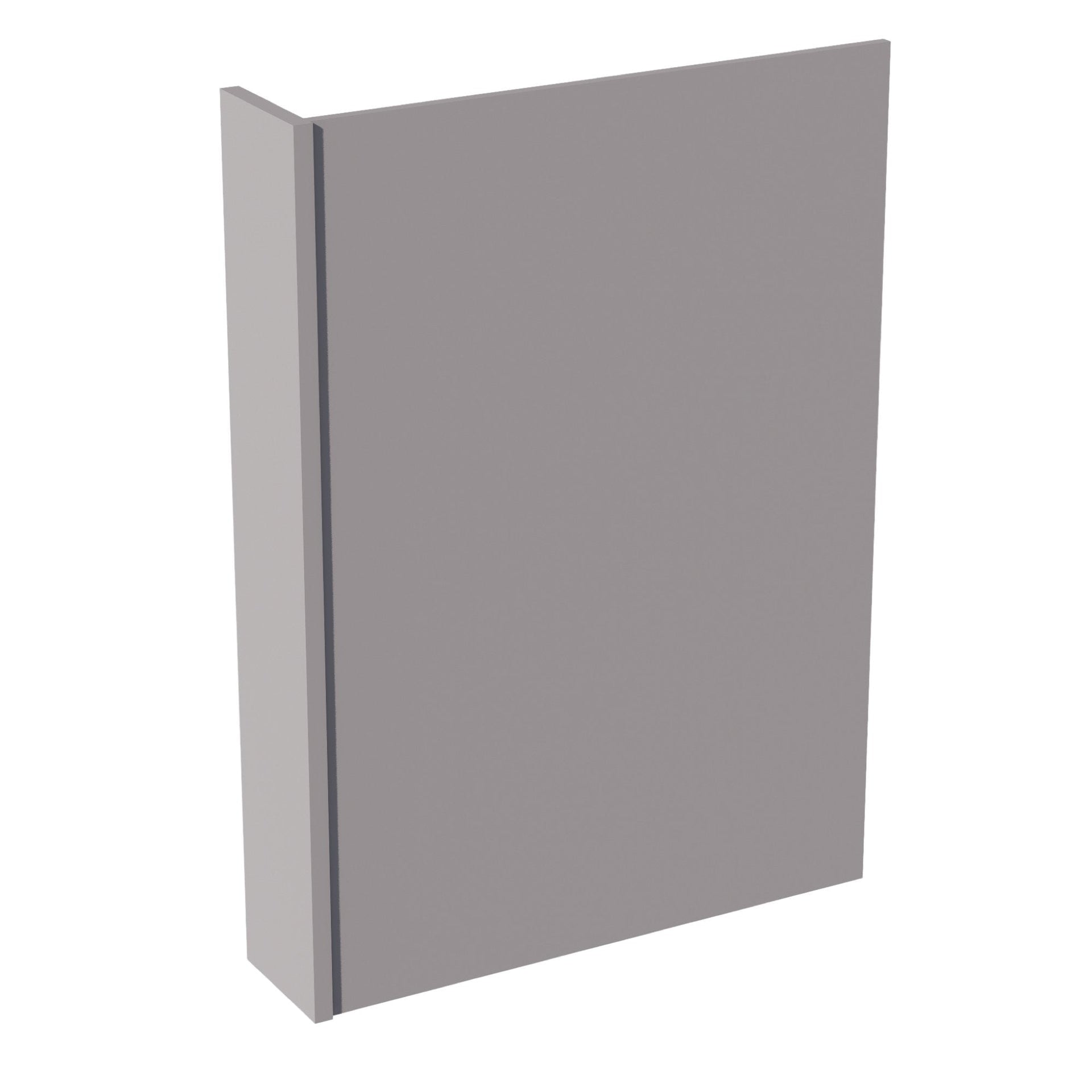 DWR6-SLG  Dishwasher Return Panel - Shaker Style - Light Grey   6"W x 34-1/2"H x 24"D