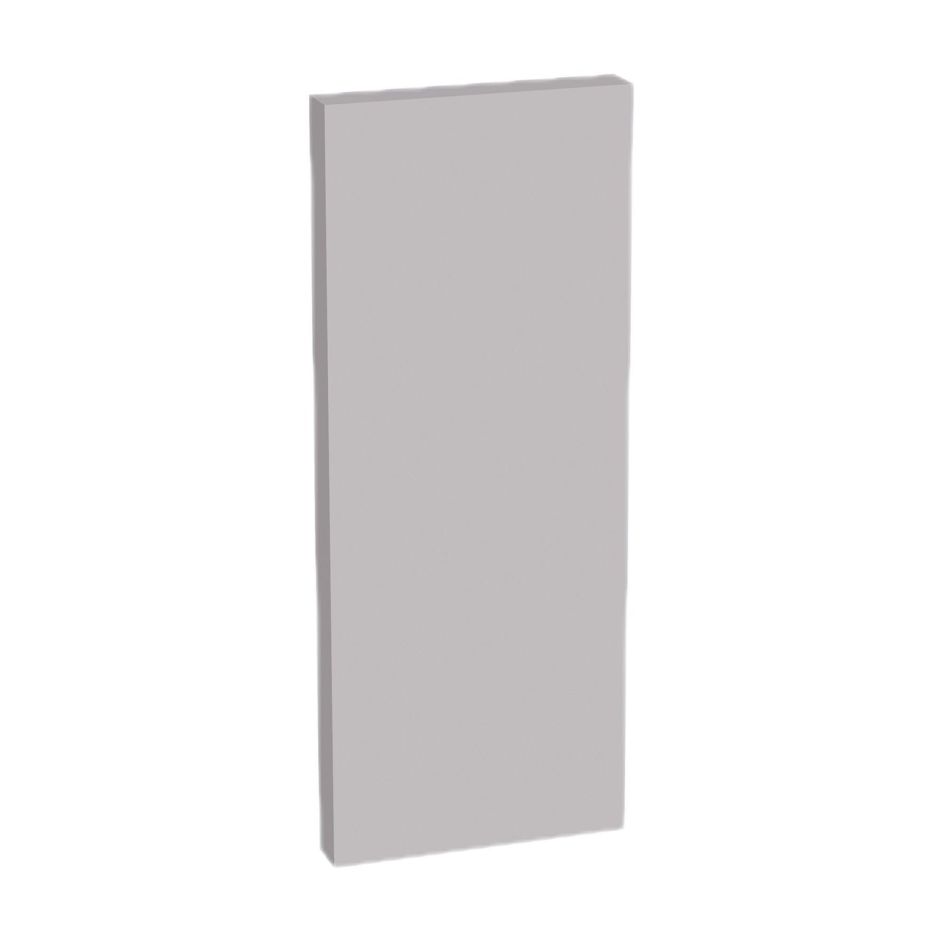 FLS30-SLG  Flat Shelf - Shaker Style - Light Grey   30"W x 2"H x 12"D