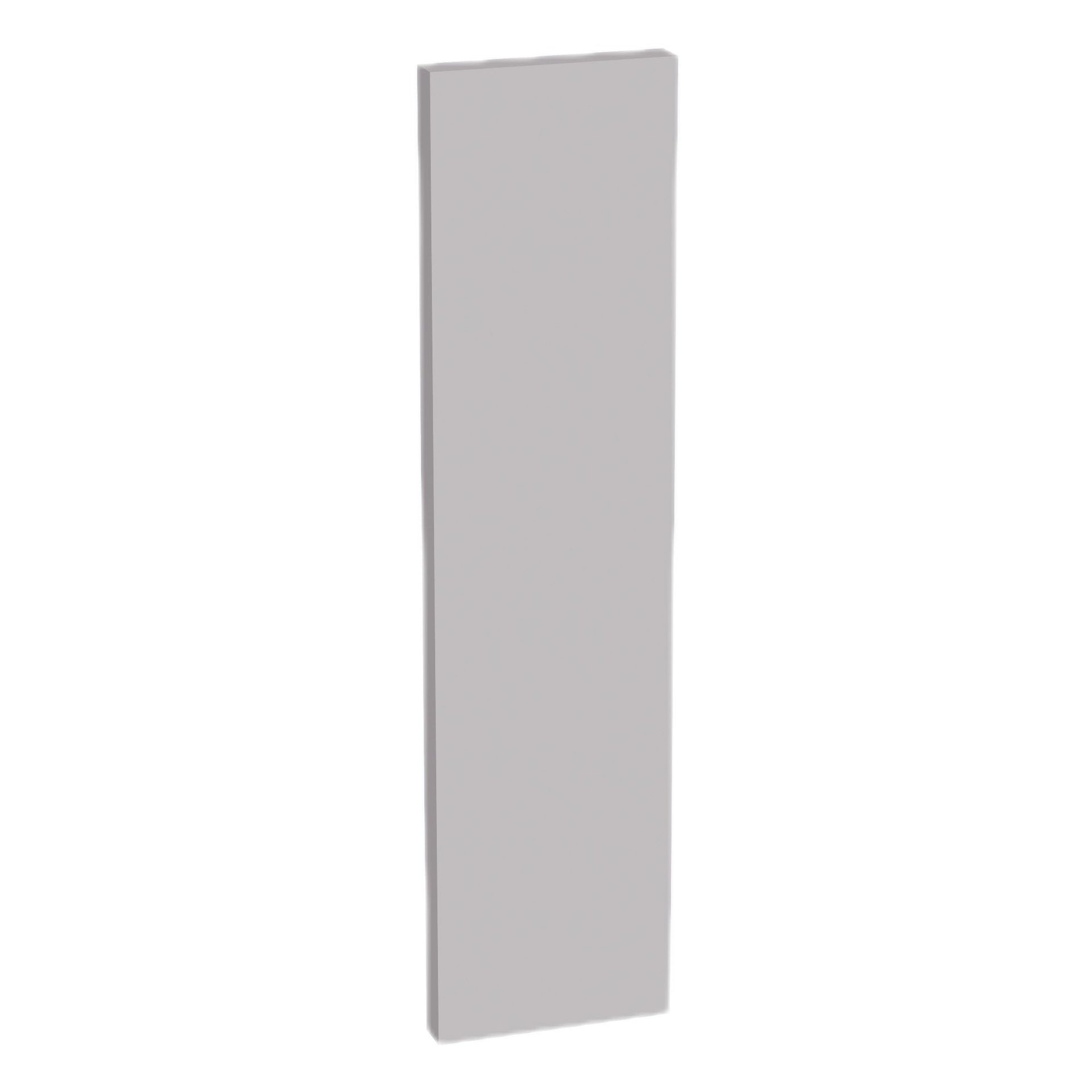 FLS48-SLG: Shaker Light Grey 48"W x 2"H x 12"D Flat Shelf