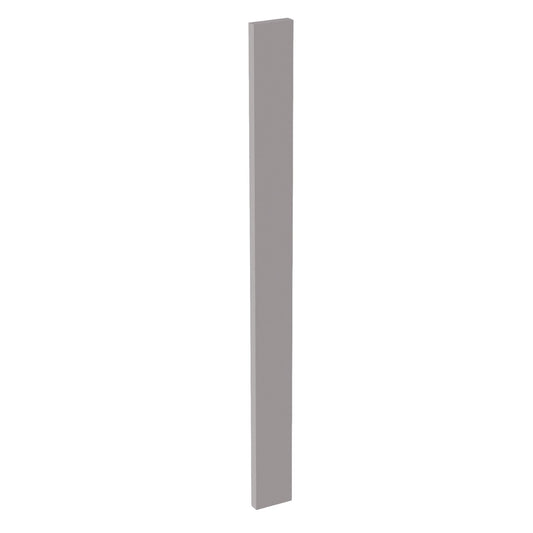 WF336-SLG: Shaker Light Grey 03"W x 36"H Wall Cabinet Filler