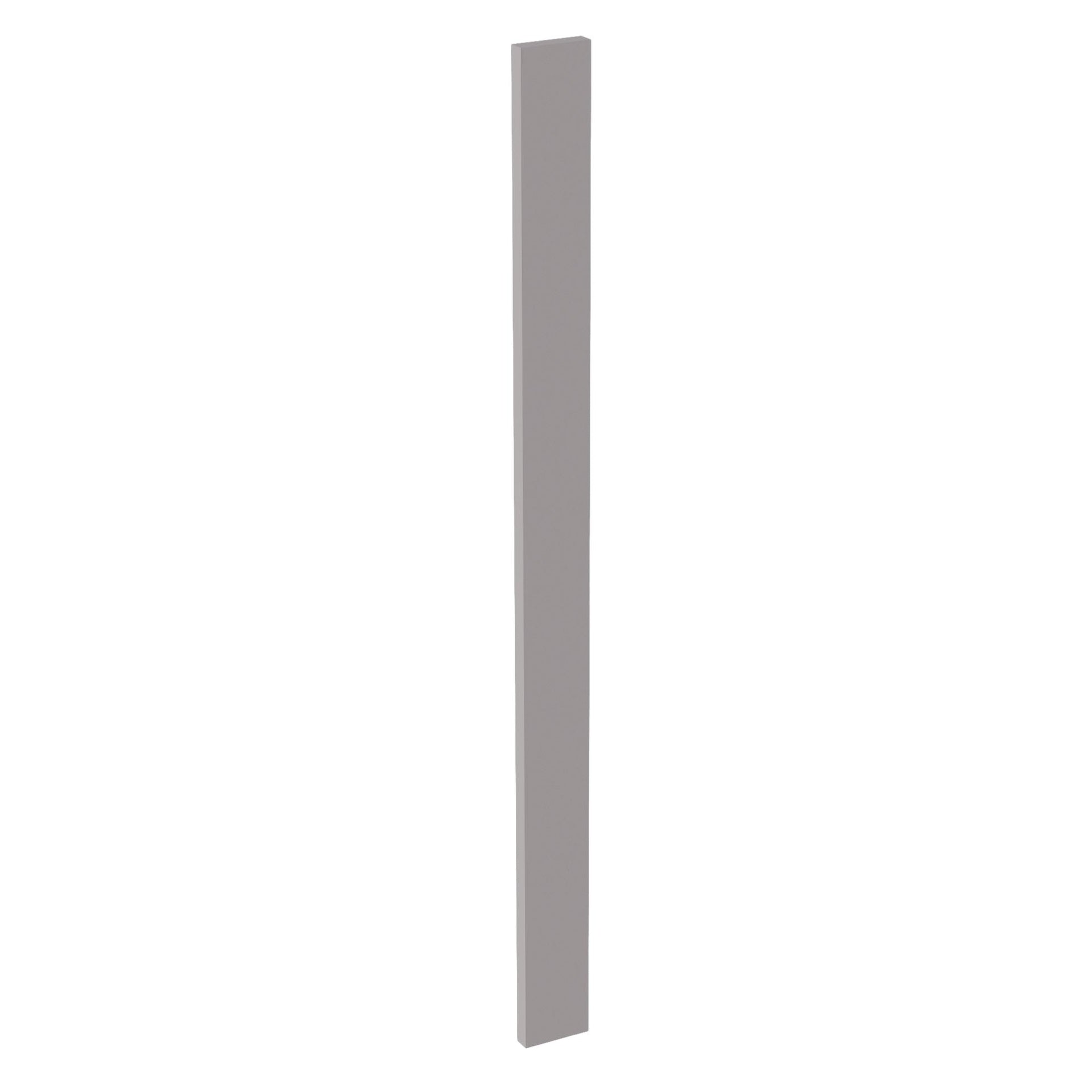 WF342-SLG  Wall Cabinet Filler - Shaker Style - Light Grey   3"W x 42"H x 3/4"D