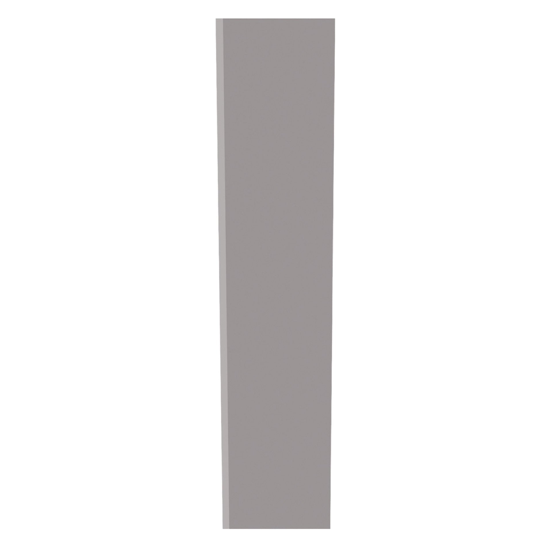 WF630-SLG  Wall Cabinet Filler - Shaker Style - Light Grey   6"W x 30"H x 3/4"D