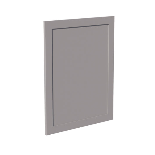 WP-BASE-SLG: Shaker Light Grey 23-1/2"W x 29-1/2"H x 3/4"D Wainscot Panel Base