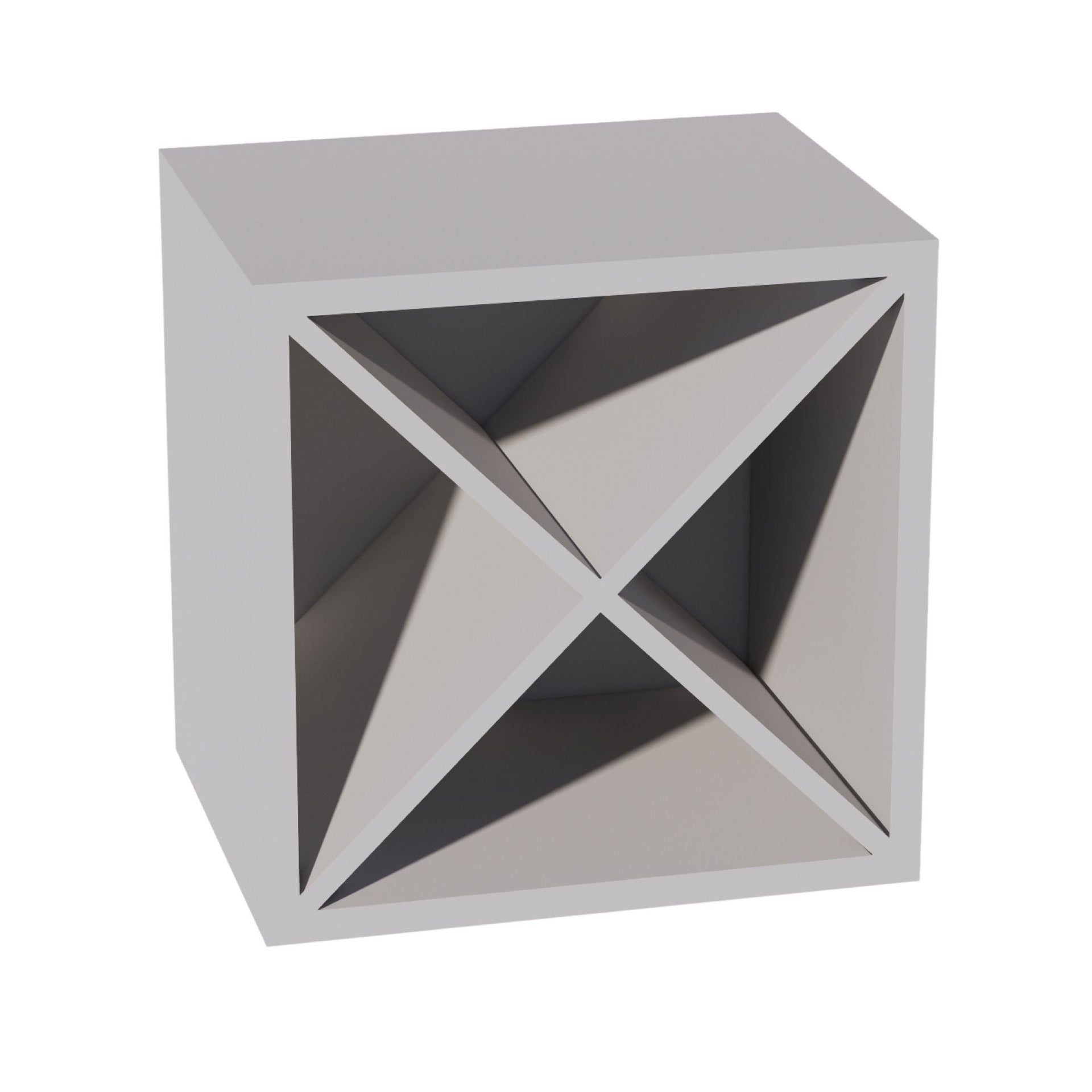 WR1515-SLG  Wood Wall Mounted Range Hood - Shaker Style - Light Grey   15"W x 15"H x 12"D