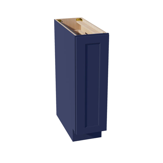 BF0924-SB  Base cabinet Full Height Door - Shaker Style - Blue   09"W x 34-1/2"H x 24"D