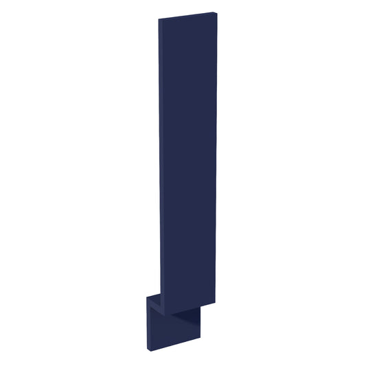 BF6-SB  Base Cabinet Filler - Shaker Style - Blue   06"W x 34-1/2"H x