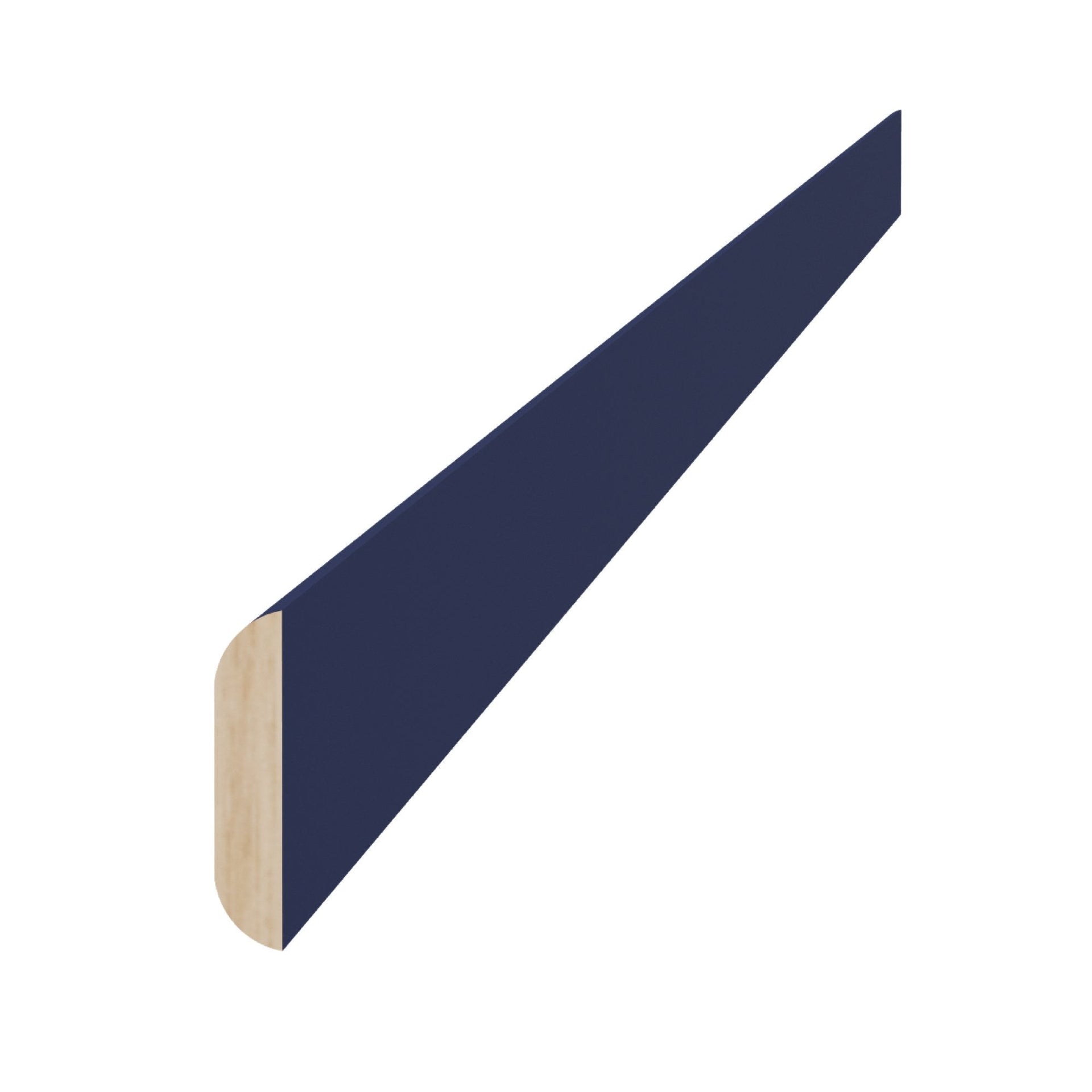 BM1-1/4-SB  Batten Molding - Shaker Style - Blue   96"W x 1-1/4" x 1/4"D