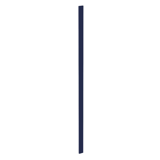 WF396-SB:  Shaker Blue 03"W x 96"H Wall Cabinet Filler