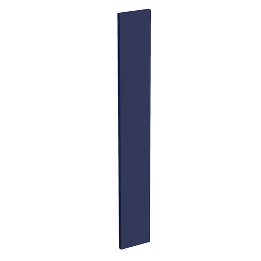 WF642-SB:  Shaker Blue 06"W x 42"H Wall Cabinet Filler