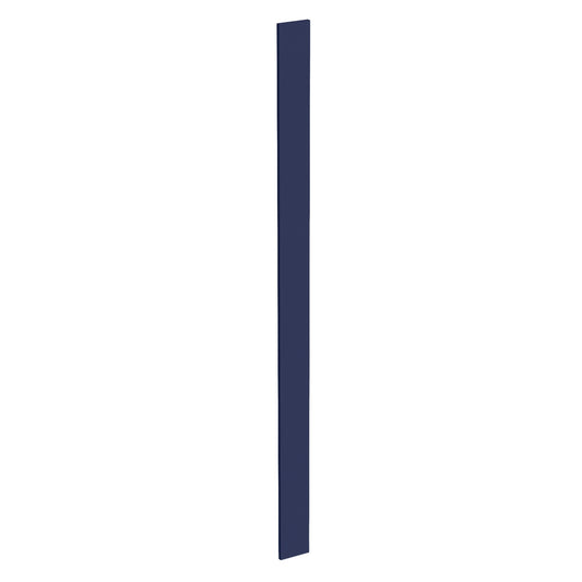 WF696-SB:  Shaker Blue 06"W x 96"H Wall Cabinet Filler