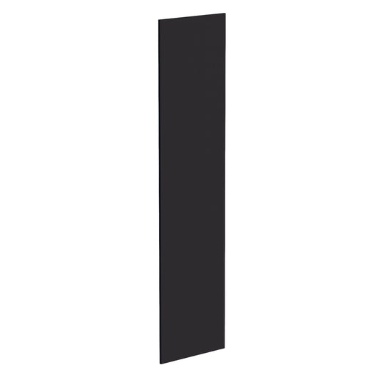 BP2496-3/4-SBK  Base End Skin Panel - Shaker Style - Black   24"W x 96"H x 3/4"D