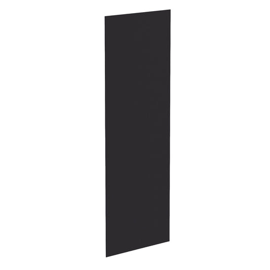 BP3496-1/4-SBK  Base End Skin Panel - Shaker Style - Black   34"W x 96"H x 1/4"D