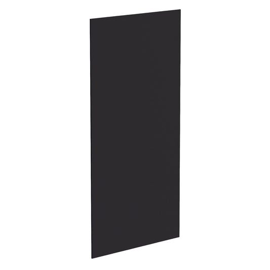 BP4896-1/2-SBK  Base End Skin Panel - Shaker Style - Black   48"W x 96"H x 1/2"D