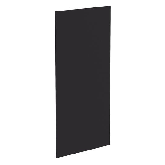 BP4896-1/4-SBK  Base End Skin Panel - Shaker Style - Black   48"W x 96"H x 1/4"D