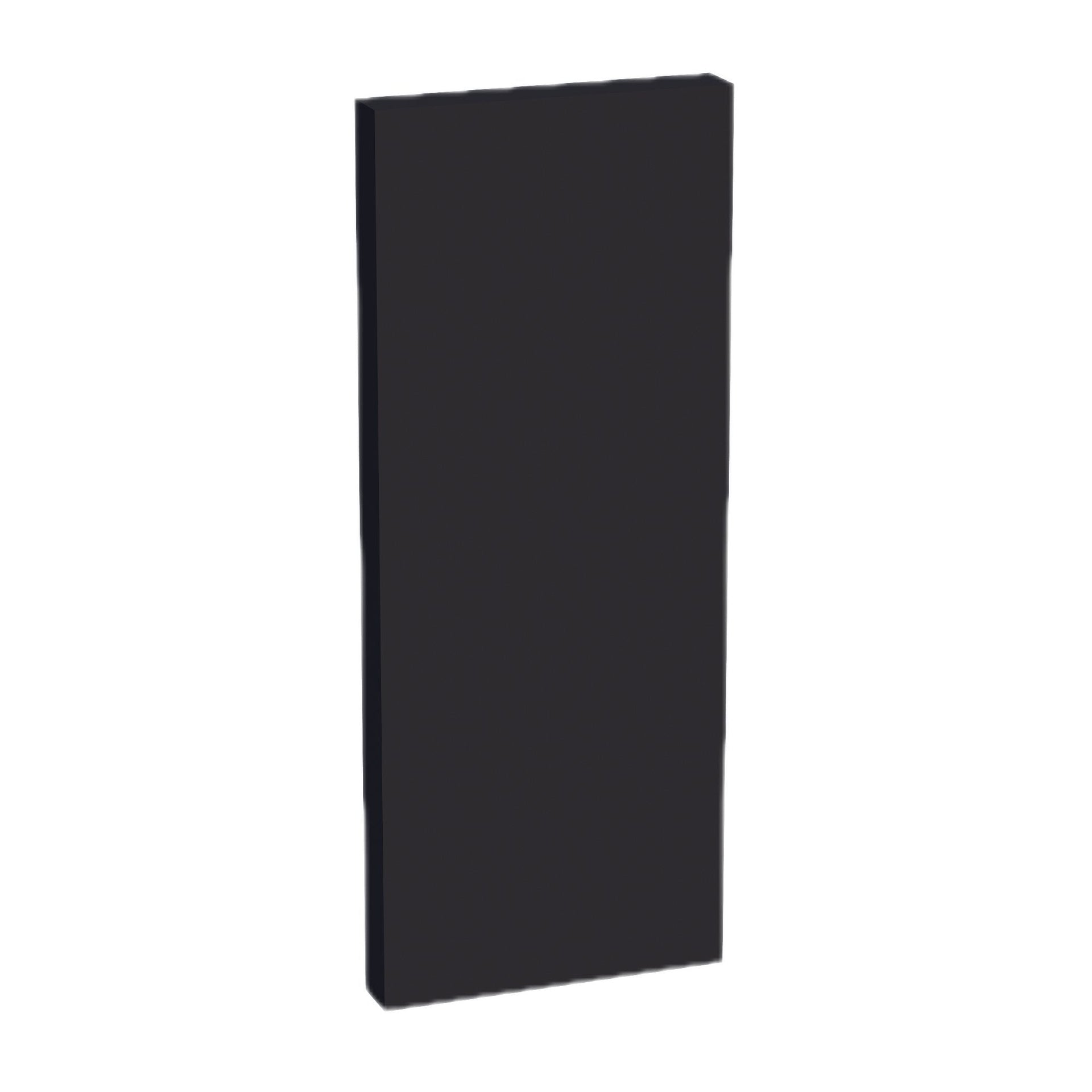 FLS30-SBK  Flat Shelf - Shaker Style - Black   30"W x 2"H x 12"D