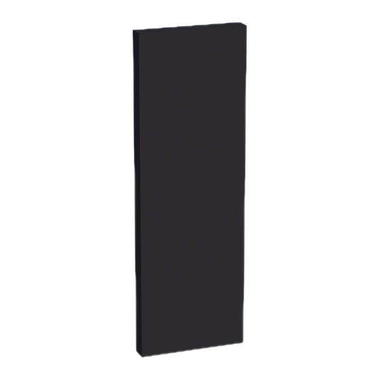 FLS36-SBK  Flat Shelf - Shaker Style - Black   36"W x 2"H x 12"D