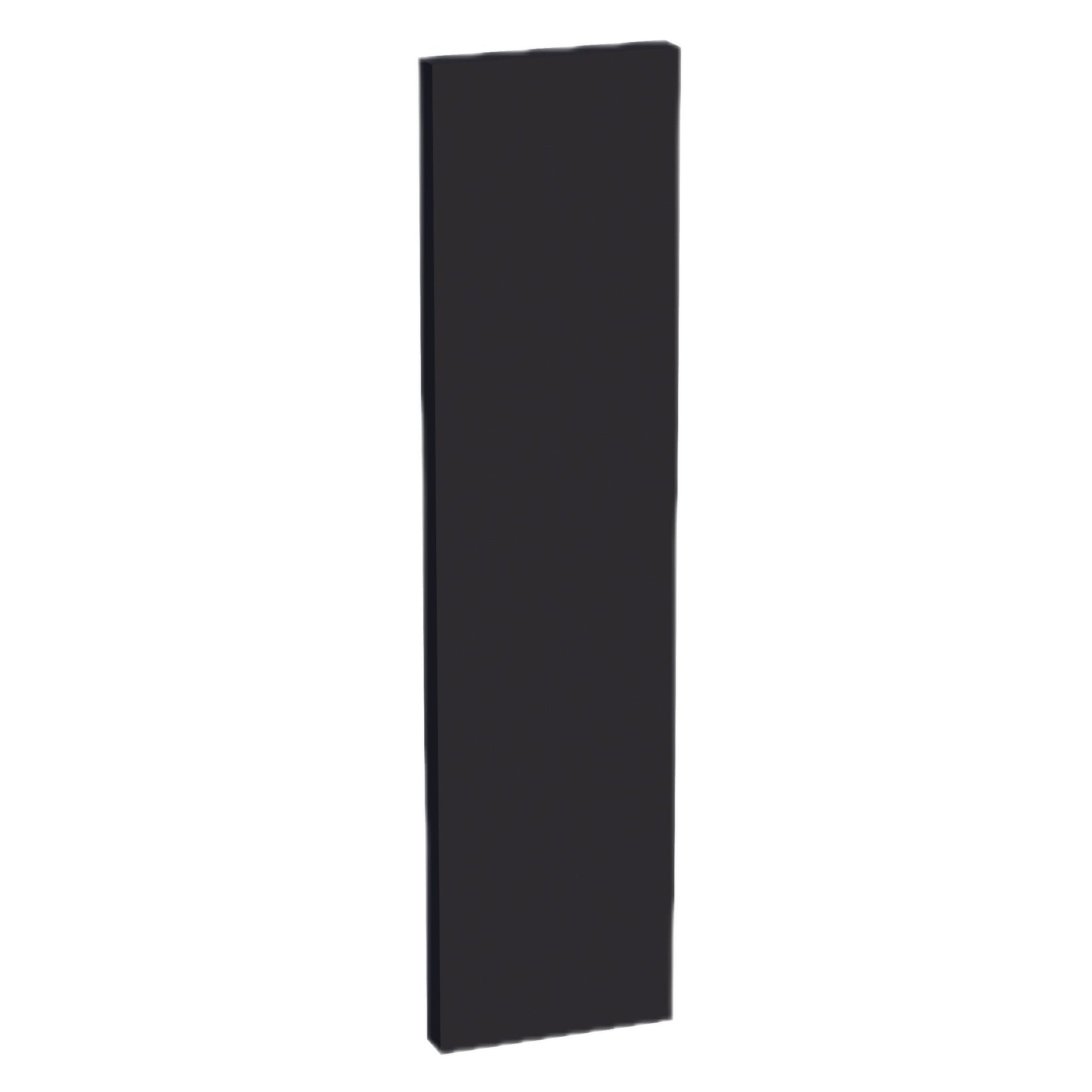 FLS48-SBK  Flat Shelf - Shaker Style - Black   48"W x 2"H x 12"D