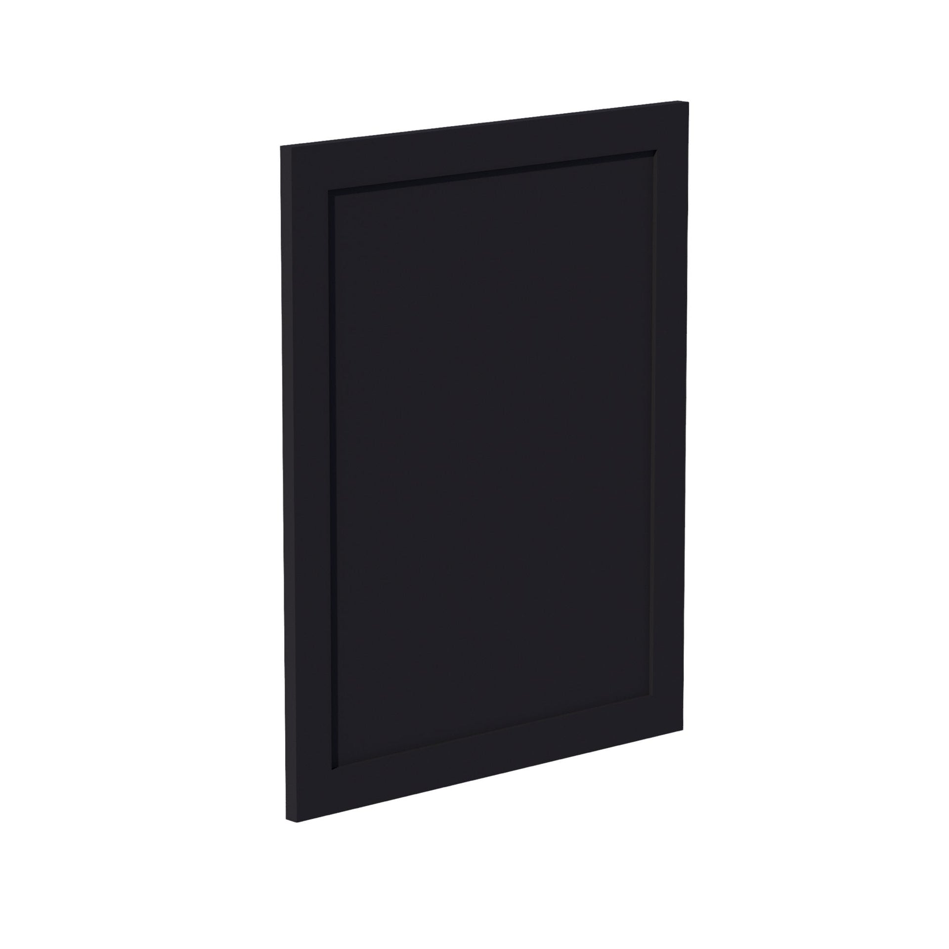 WP-BASE-SBK:  Shaker Black 23-1/2"W x 29-1/2"H x 3/4"D Wainscot Panel Base