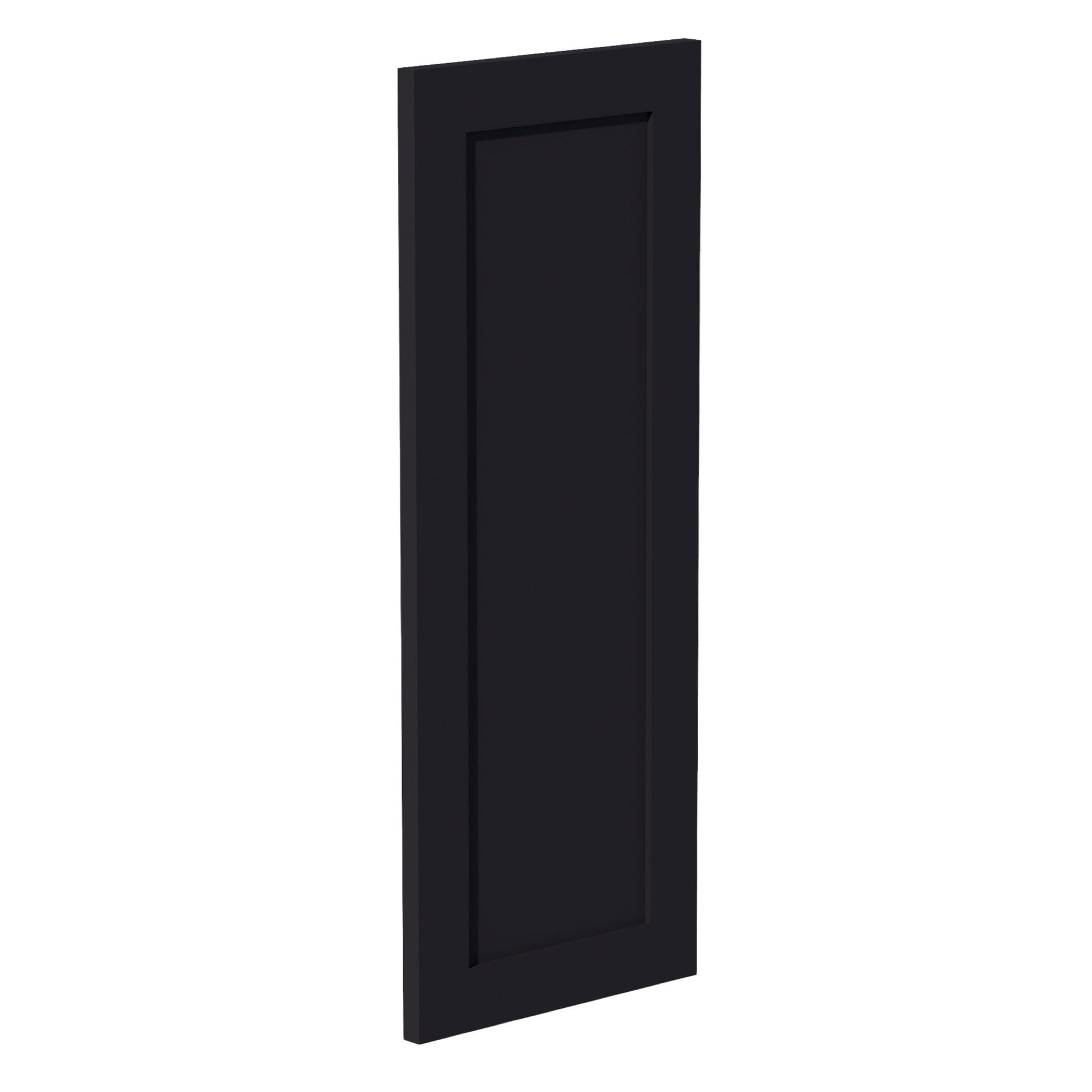WP-W30-SBK:  Shaker Black 30" - 11-1/2"W x 29-1/2"H x 3/4"D Wainscot Panel Wall