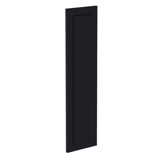 WP-W42-SBK:  Shaker Black 42" - 11-1/2"W x 41-1/2"H x 3/4"D Wainscot Panel Wall