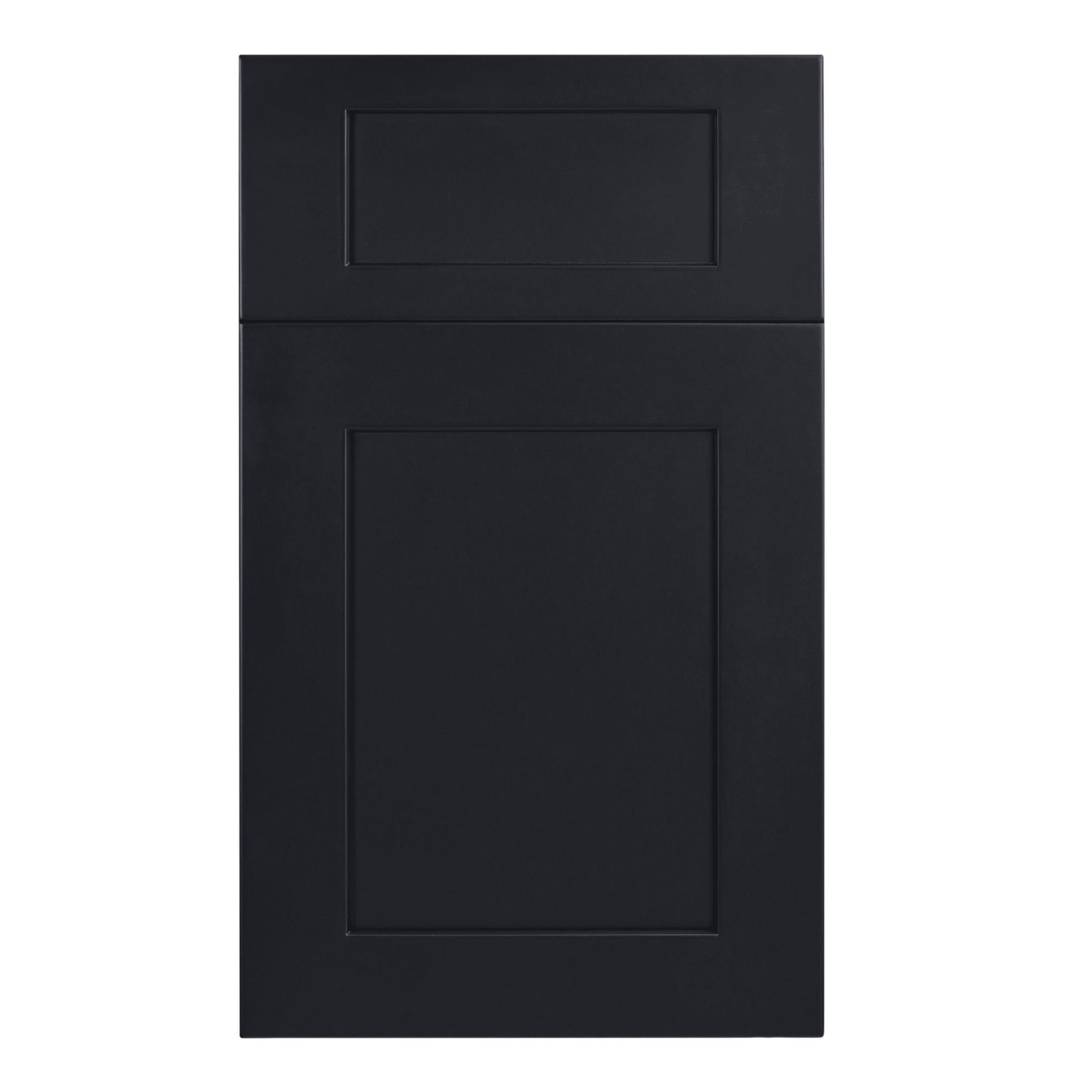 WR3615-SBK:  Shaker Black 36"W x 15"H x 12"D Wall Wine Rack Incl. Shelf