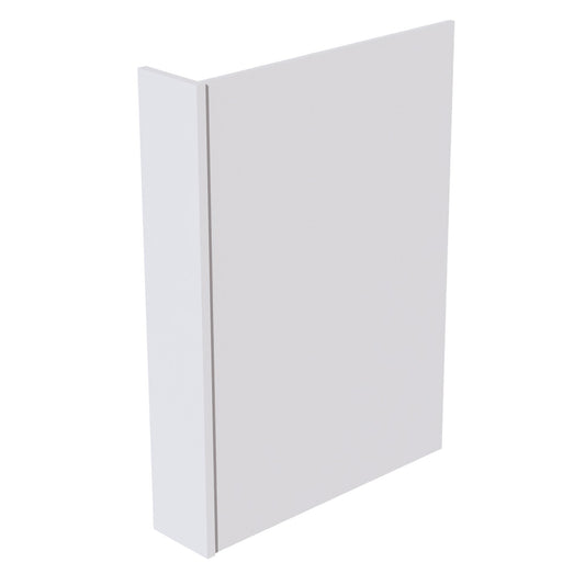 DWR6-SW  Dishwasher Return Panel - Shaker Style - Pure White   6"W x 34-1/2"H x 24"D