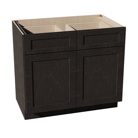 B39-SDG  Base cabinet - Shaker Style - Dark Grey   36"W x 34-1/2"H x 24"D
