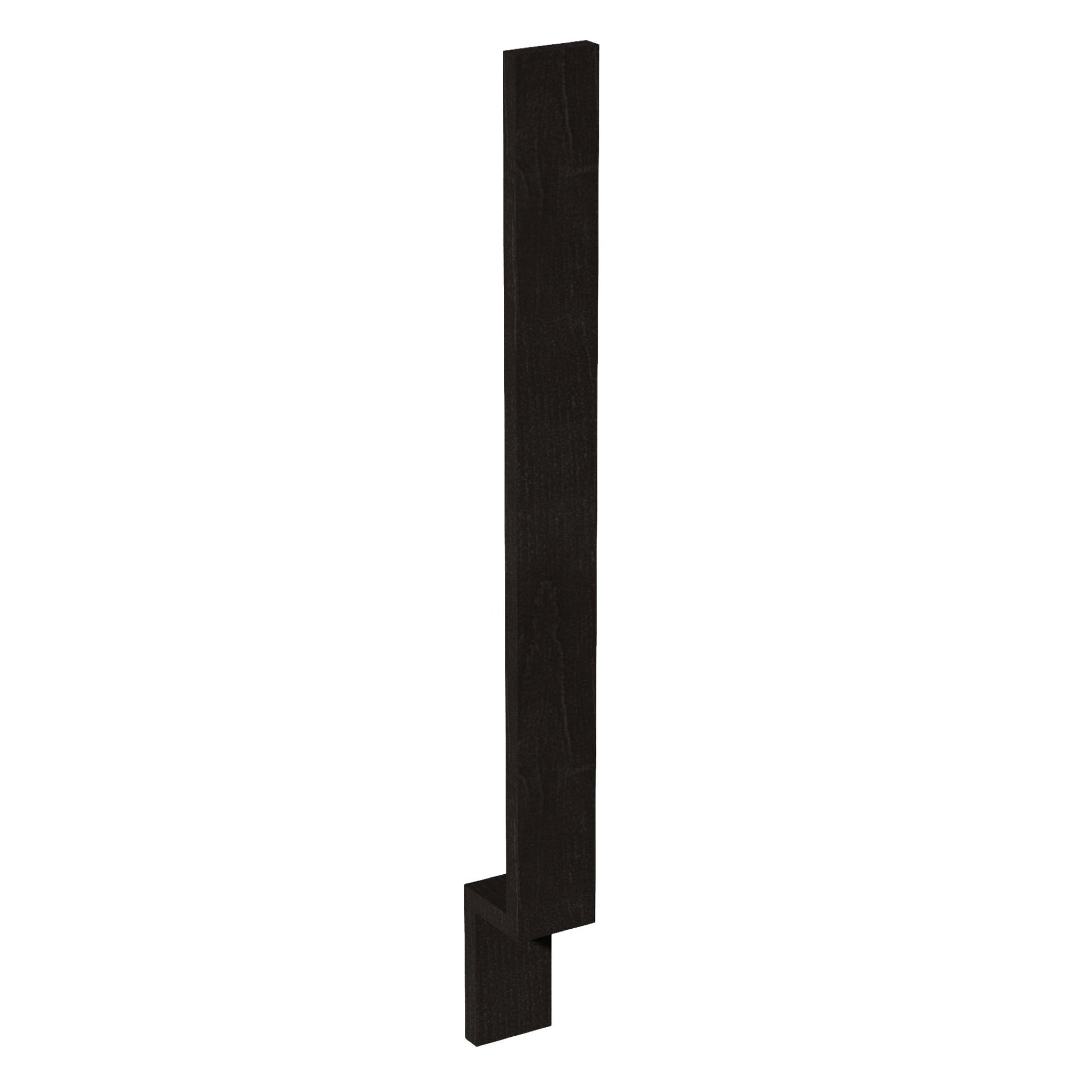BF3-SDG  Base Cabinet Filler - Shaker Style - Dark Grey   03"W x 34-1/2"H x