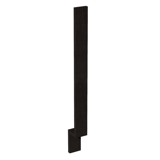 BF3-SDG  Base Cabinet Filler - Shaker Style - Dark Grey   03"W x 34-1/2"H x
