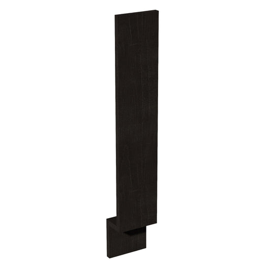 BF6-SDG  Base Cabinet Filler - Shaker Style - Dark Grey   06"W x 34-1/2"H x