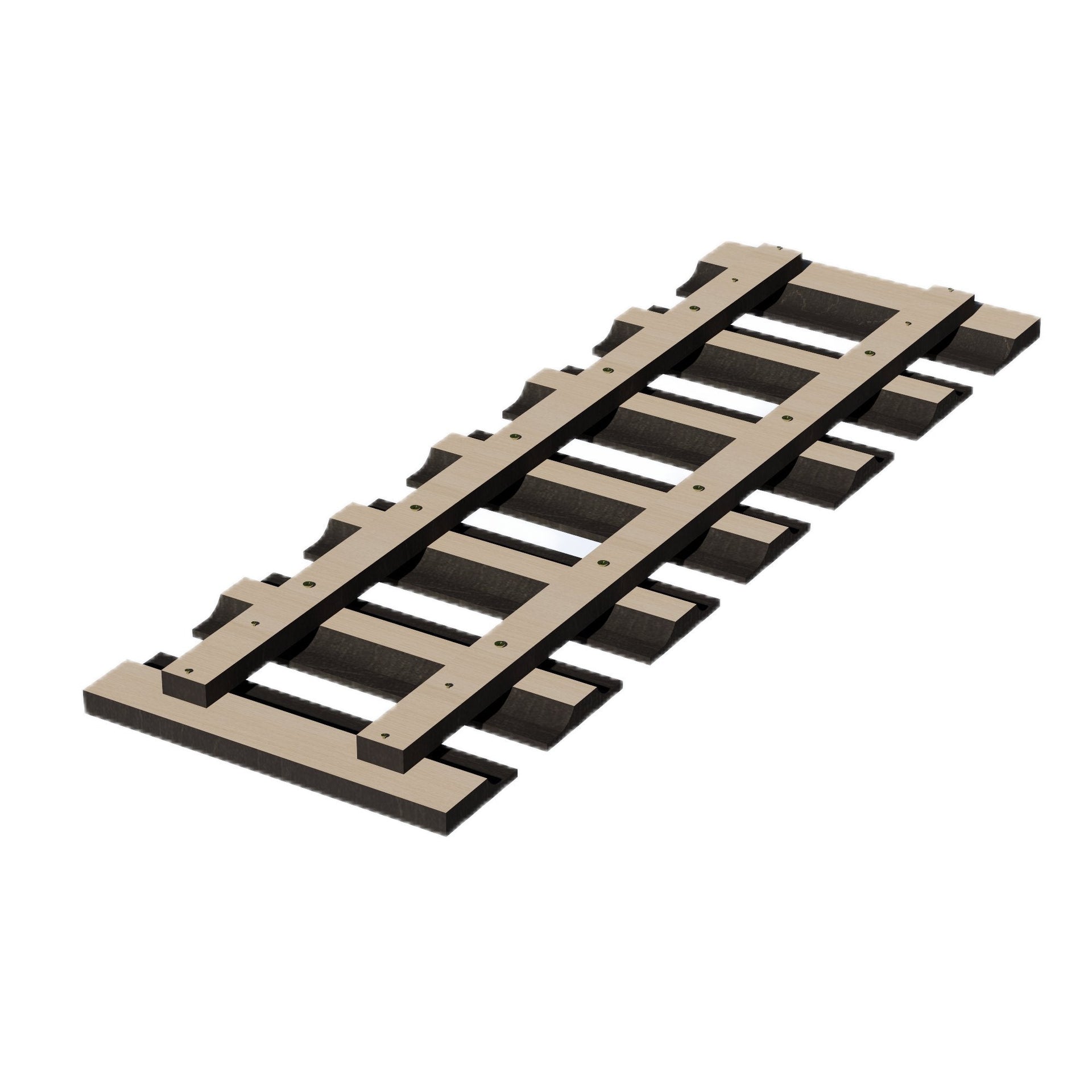GL36-SDG  Wall Glass Holder - Shaker Style - Dark Grey   36"W x  x 12"D