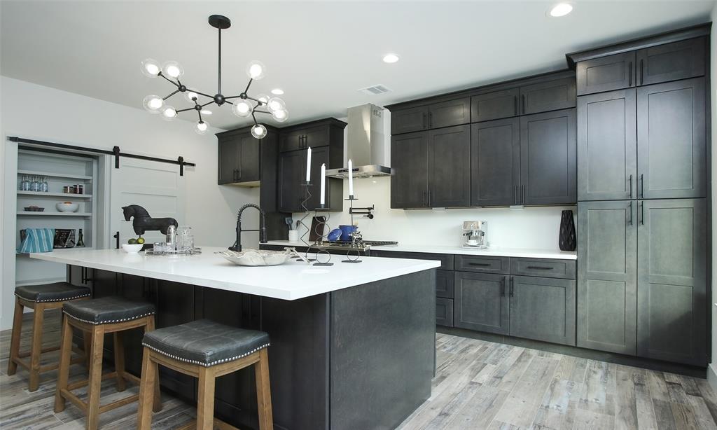 SB33-SDG  Sink Base Cabinet 2 Door 2 False Drawer  - Shaker Style - Dark Grey   33"W x 34-1/2"H x 24"D