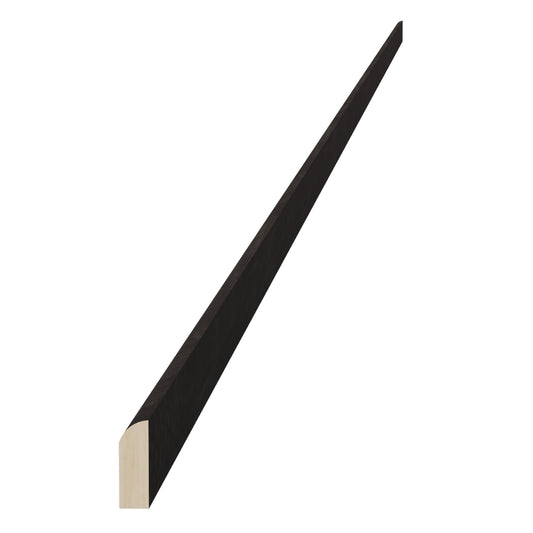 SM8-S-SDG  Scribe Molding - Shaker Style - Dark Grey   96"W x 3/4"H x 1/4"D