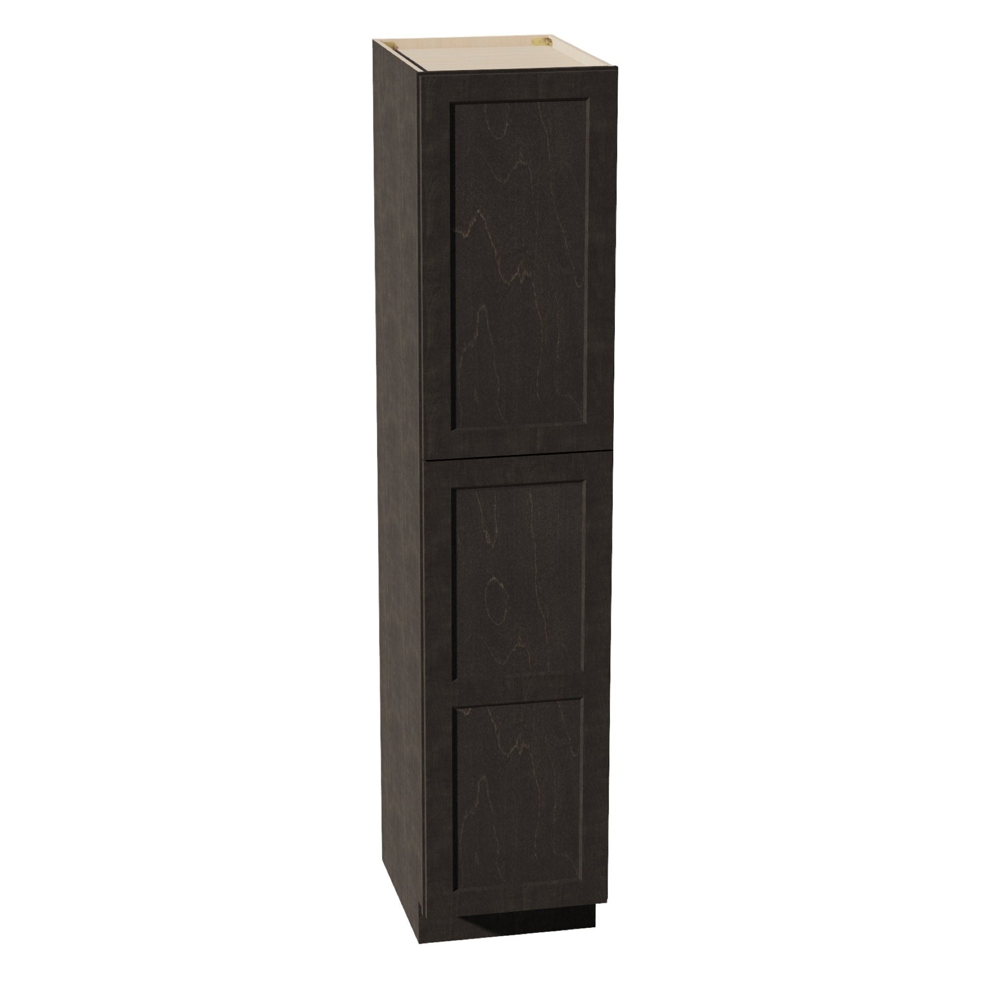 TP1884-SDG  Tall Shelf Pantry Cabinet 2 Door & 6 Sheleves - Shaker Style - Dark Grey   18"W x 84"H x 24"D