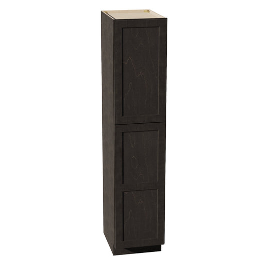 TP1884-SDG  Tall Shelf Pantry Cabinet 2 Door & 6 Sheleves - Shaker Style - Dark Grey   18"W x 84"H x 24"D